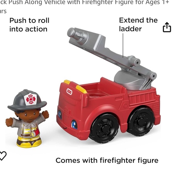 Fisher Price Fire Truck Toy - Picture 2 of 4
